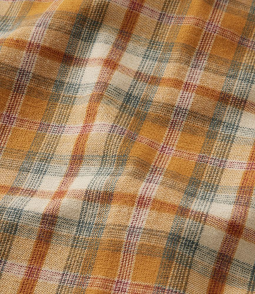 Men's Katahdin Performance Flannel Shirt, Slightly Fitted, Red Chestnut/Iron, small image number 7