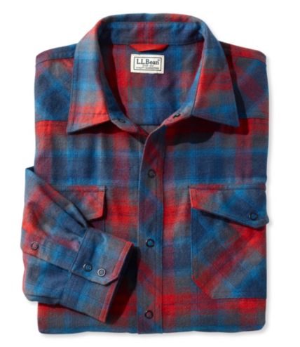 Men's Overland Performance Flannel Shirt | Free Shipping at L.L.Bean