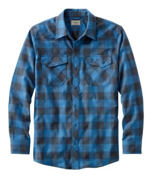 Men's Katahdin Performance Flannel Shirt, Slightly Fitted