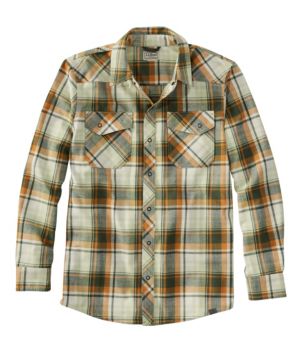 Men's Katahdin Performance Flannel Shirt, Slightly Fitted