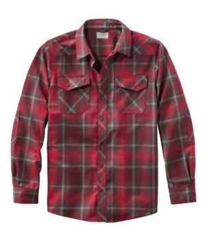 Men's Katahdin Performance Flannel Shirt, Slightly Fitted