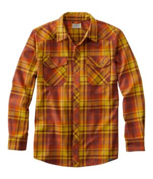 Men's Katahdin Performance Flannel Shirt, Slightly Fitted