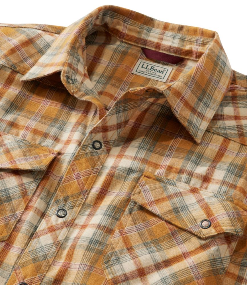 Men's Katahdin Performance Flannel Shirt, Slightly Fitted