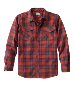 Men's Katahdin Performance Flannel Shirt, Slightly Fitted