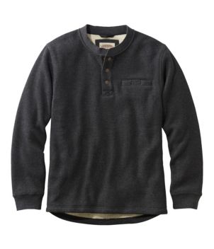 Men's Katahdin Iron Works® Bonded Waffle Fleece Henley