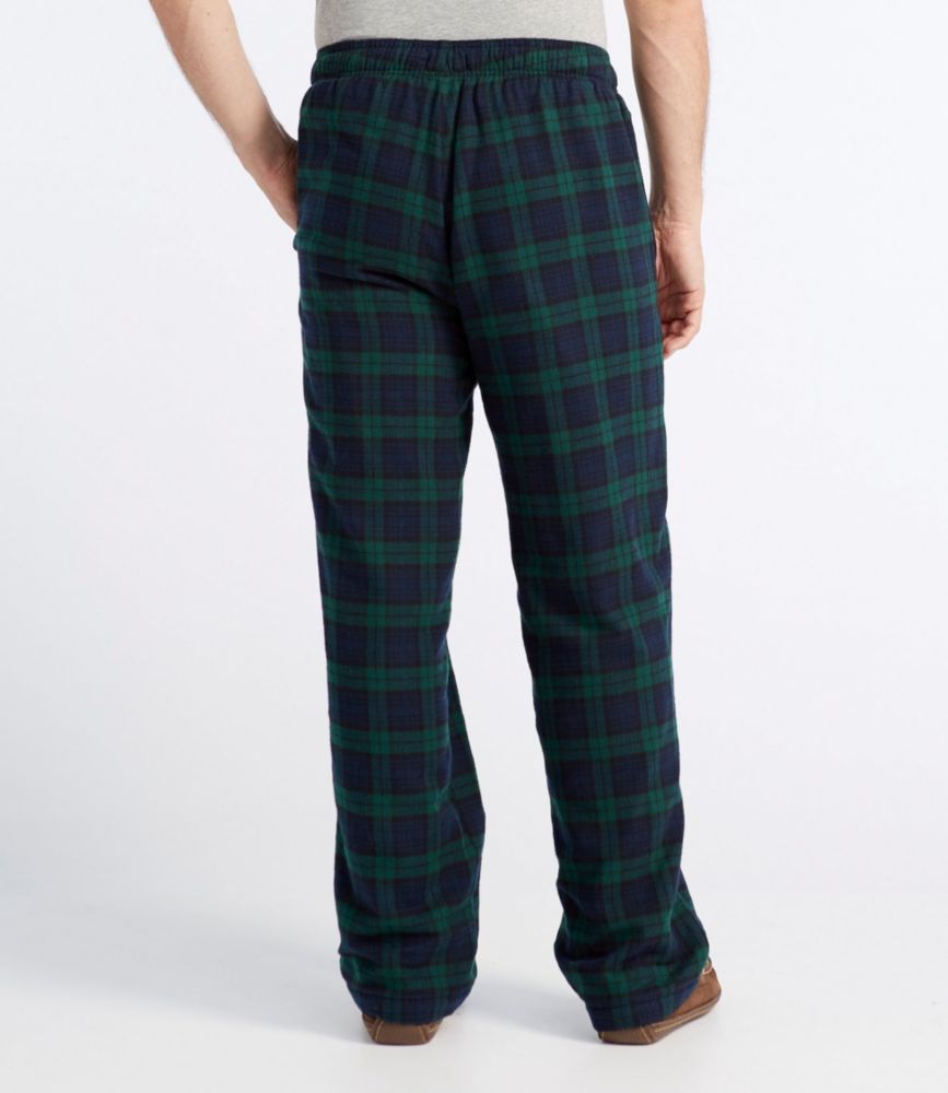 fleece lined flannel sleep pants