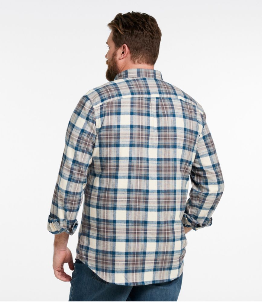 Men's Scotch Plaid Flannel Shirt, Slightly Fitted, Macrae of Conchra, small image number 5