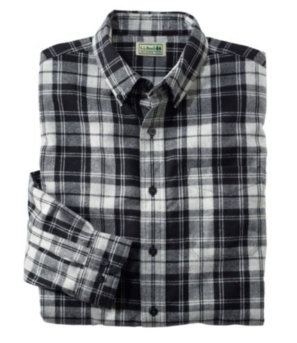 scotch plaid flannel shirt button down slightly fitted men's regular