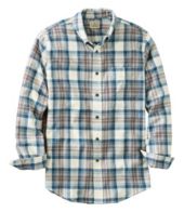 Men's Organic Flannel Shirt, Slightly Fitted