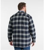 Men's Fleece-Lined Flannel Shirt, Traditional Fit