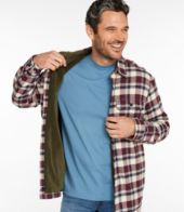 Men's Fleece-Lined Flannel Shirt, Traditional Fit, Casual Button-Down  Shirts at L.L.Bean