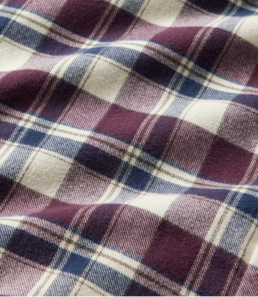 Men's Fleece-Lined Flannel Shirt, Traditional Fit