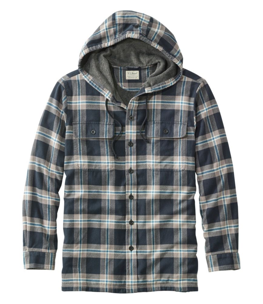 hoodie flannel shirt