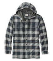 Ll bean store mens flannel hoodie