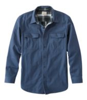 Men's Flannel-Lined Hurricane Shirt  Casual Button-Down Shirts at L.L.Bean