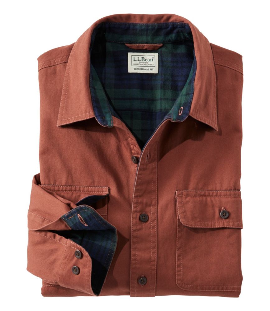 ll bean flannel lined shirts mens