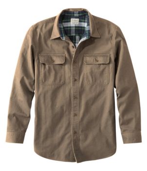 Men's Flannel-Lined Hurricane Shirt