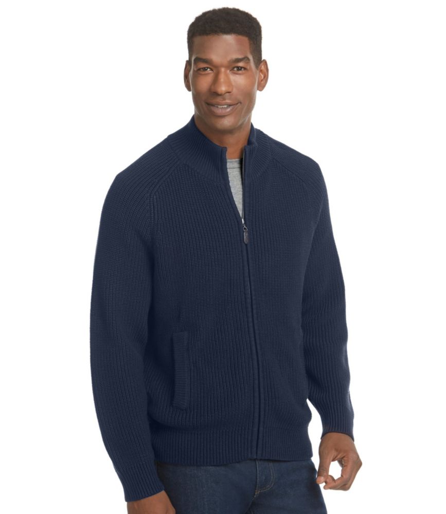 ll bean blue jean sweater