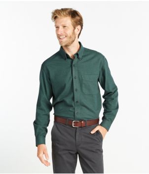 Men's Wicked Good Flannel Shirt, Traditional Fit, Houndstooth