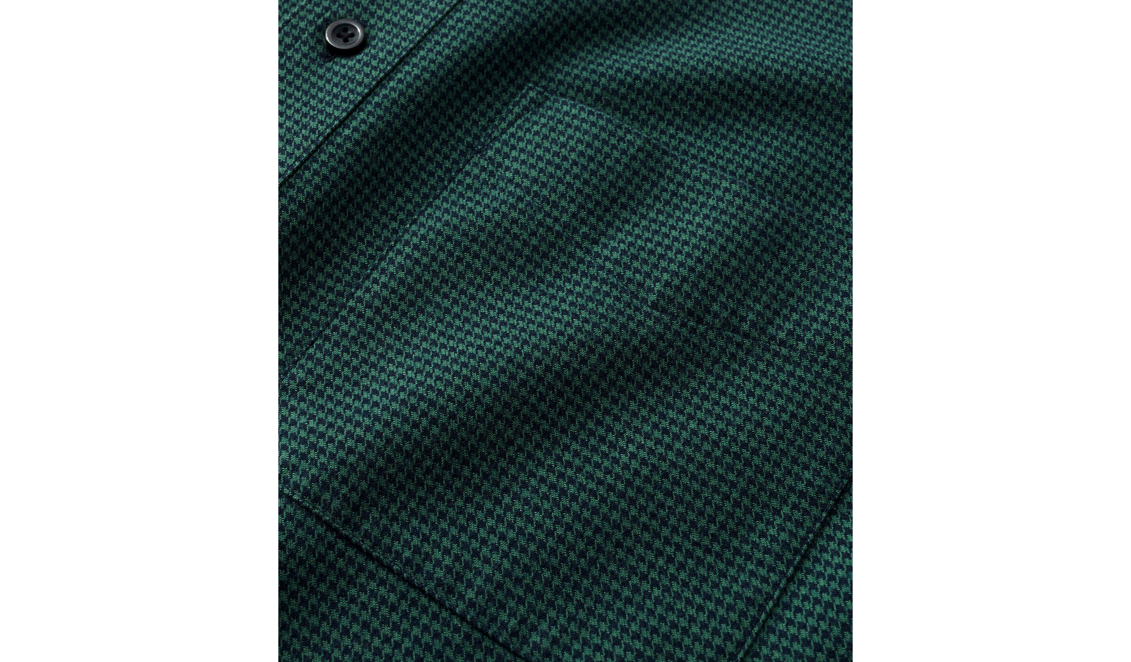 Men's Wicked Good Flannel Shirt, Traditional Fit, Houndstooth