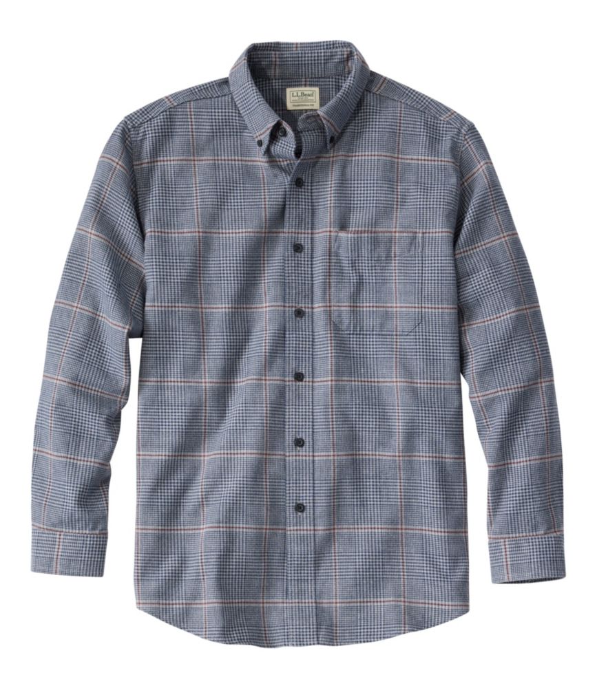 Men's Wicked Good Flannel Shirt, Traditional Fit, Houndstooth