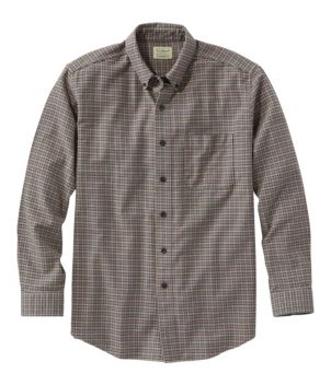 Men's Wicked Good Flannel Shirt, Traditional Fit, Houndstooth