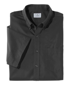 L.L.Bean Wrinkle-Free Poplin Shirt, Short-Sleeve