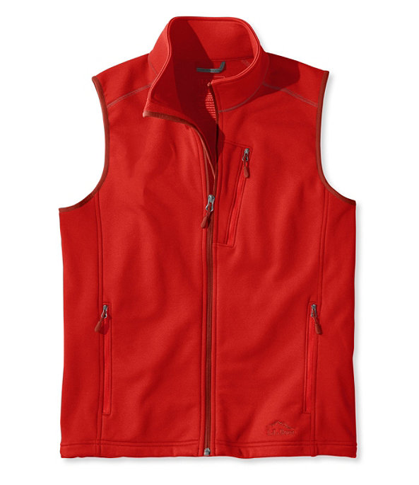 ProStretch Fleece Vest, Dark Red, largeimage number 0
