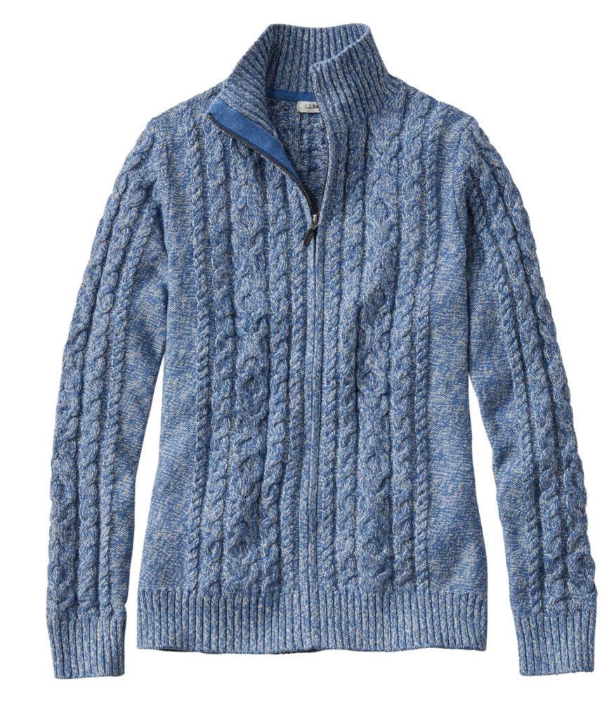 women's cardigan sweater with zipper