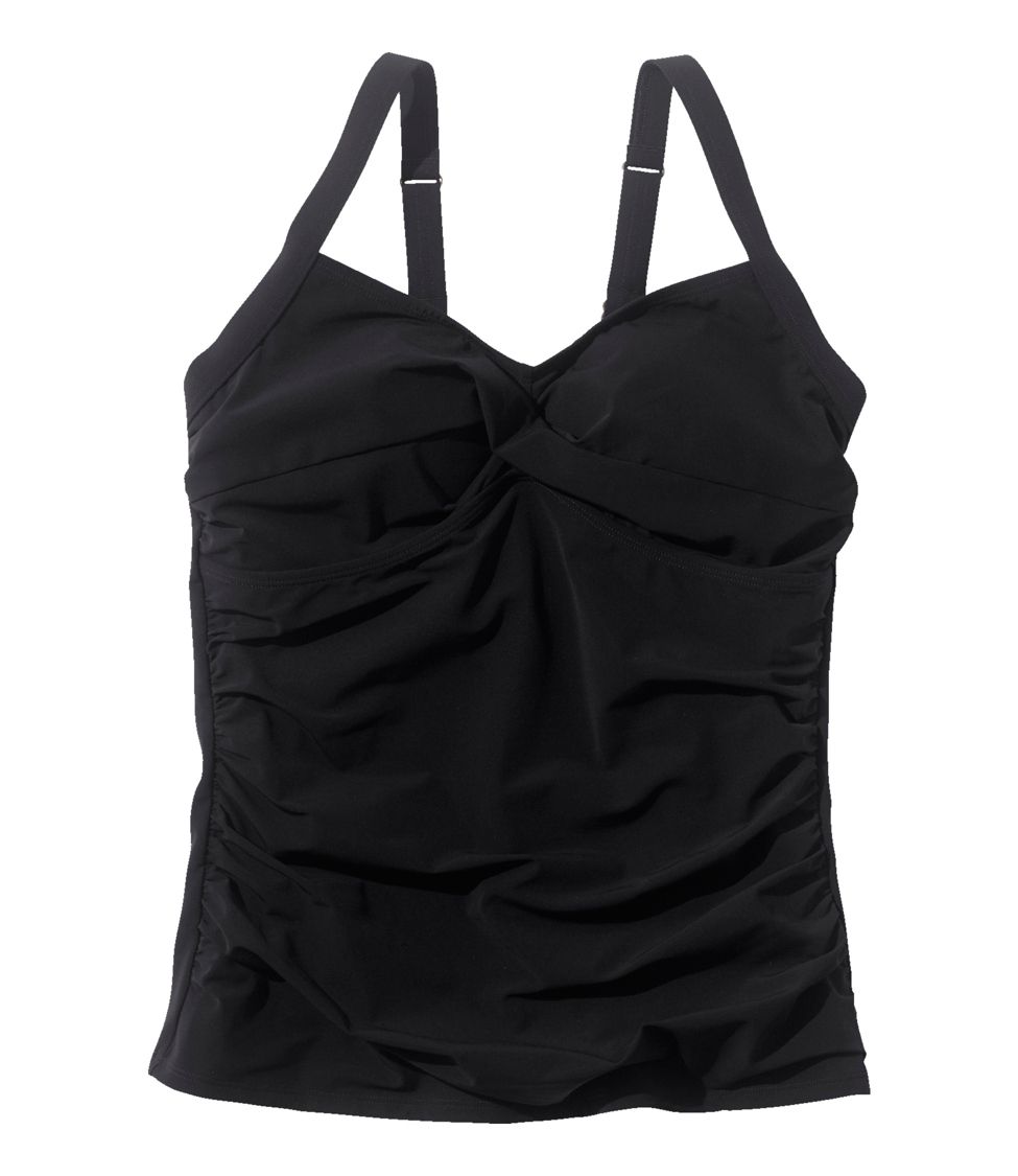 Black Slimming Tankini Top