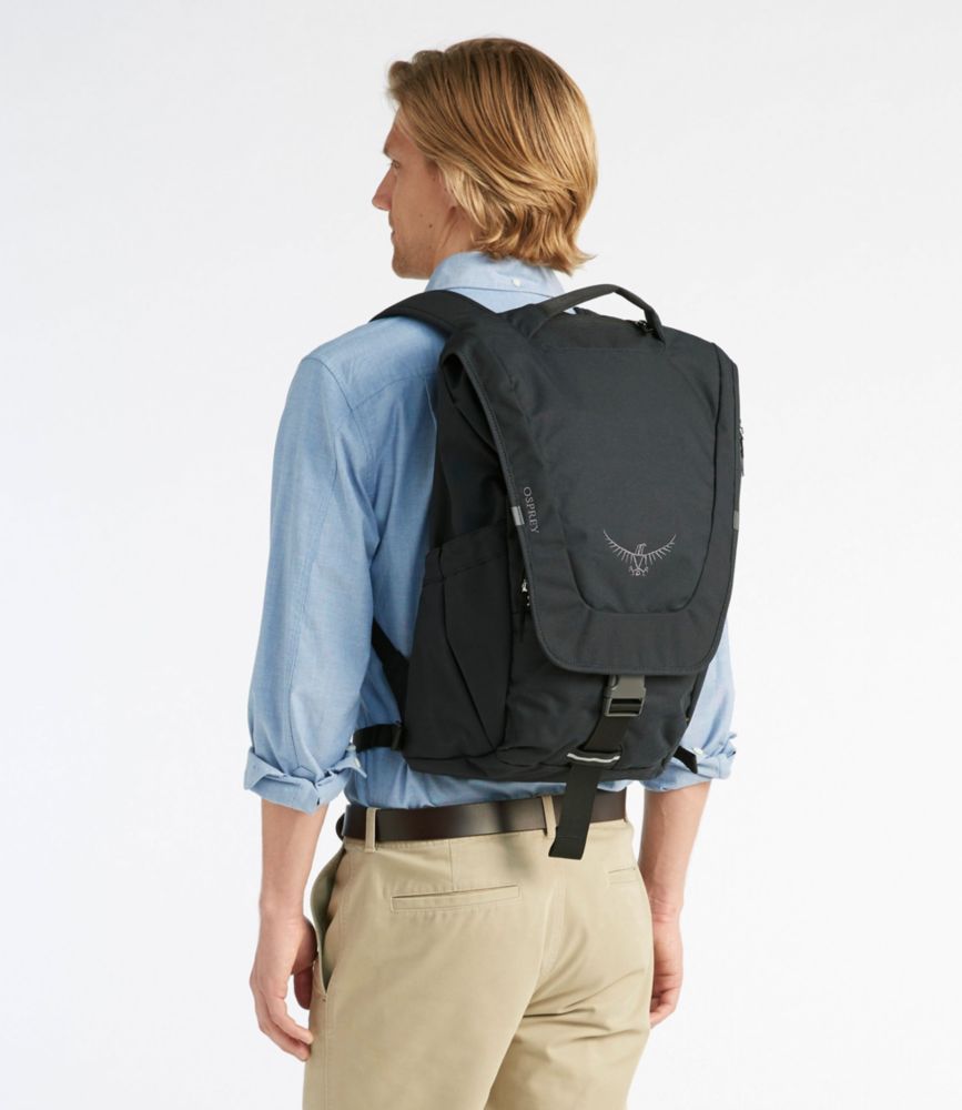 osprey flap jack pack black