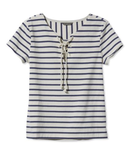 Signature Nautical French Sailor Tee, Short-Sleeve Stripe