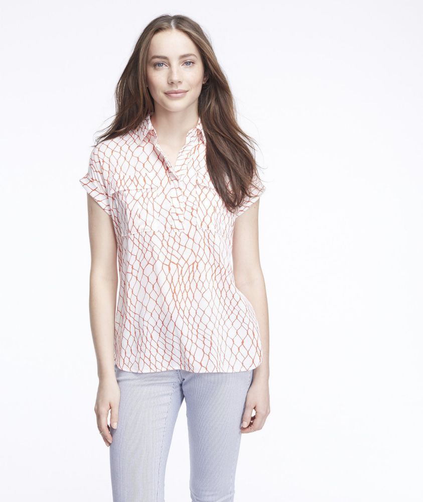 Signature ShortSleeve Utility Shirt, Print