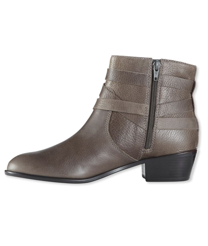 low heel booties cheap