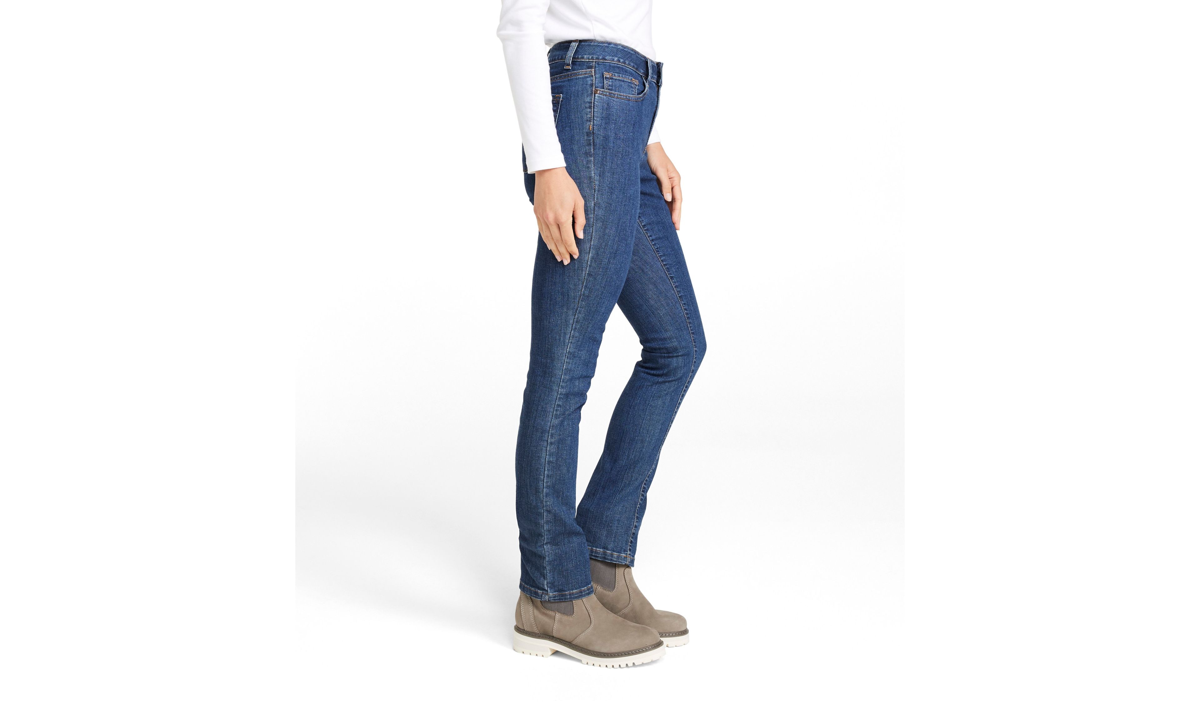 Women's True Shape Jeans, High-Rise Slim-Leg