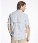 Men's Tropicwear Shirt, Plaid Short-Sleeve