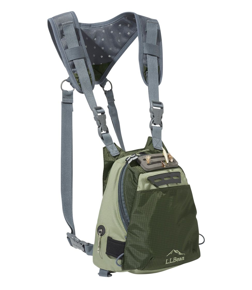 Fly Fishing Chest Pack Light Weight Comfortable Compact Fishing