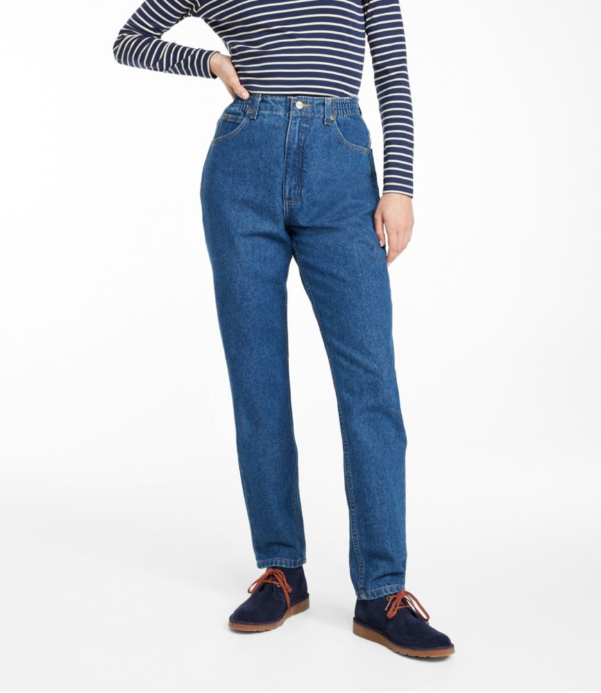 Women's Double L® Jeans, Ultra High-Rise Comfort Waist Tapered Leg