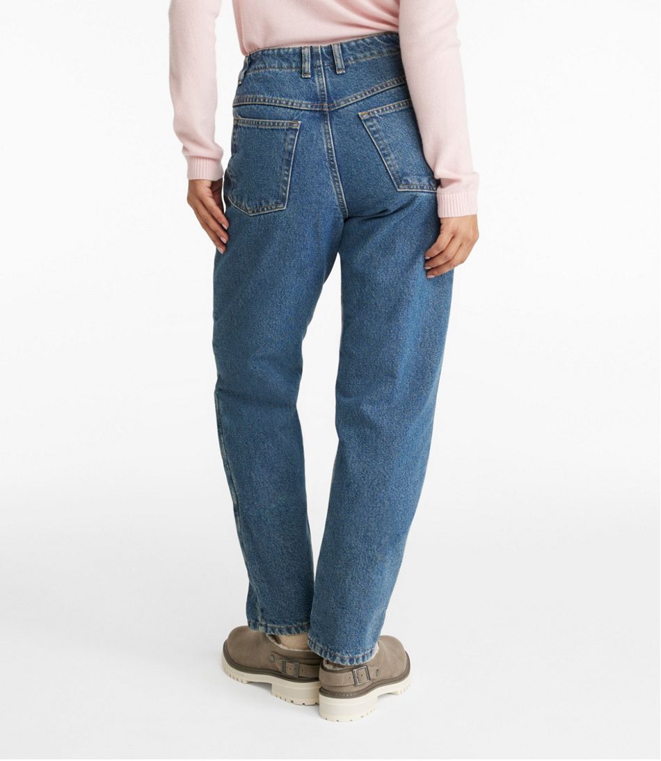 Women's Double L® Jeans, Ultra High-Rise Comfort Waist Tapered Leg ...