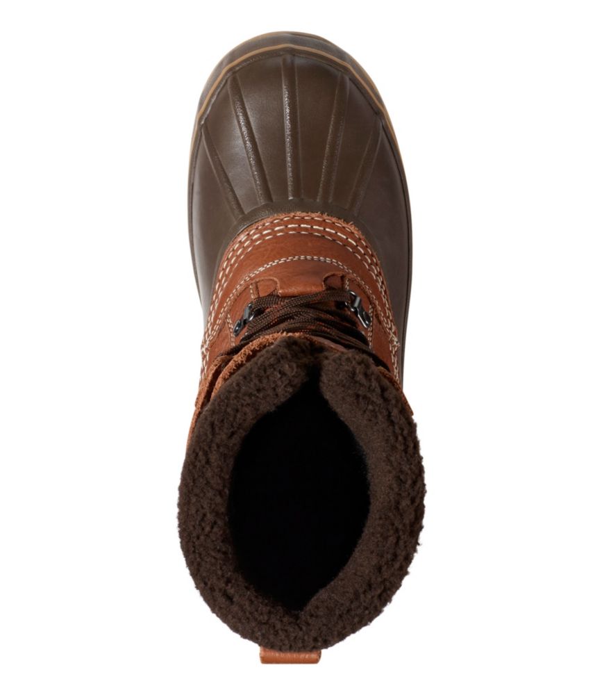 Men's L.L.Bean Snow Boots with Tumbled Leather, , small image number 4