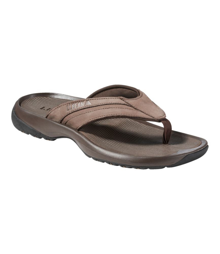 Men's Swift River Flip-Flops, Gunsmoke, small image number 6