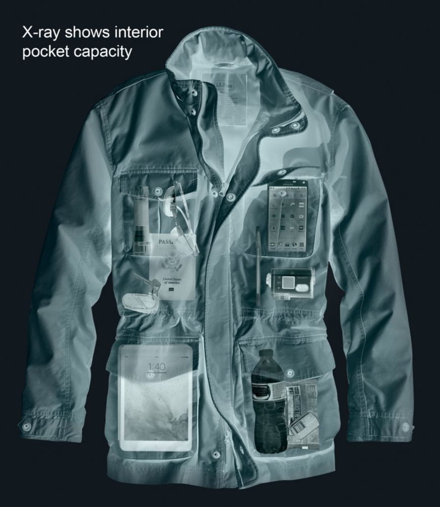 men's travel jacket with inside pockets