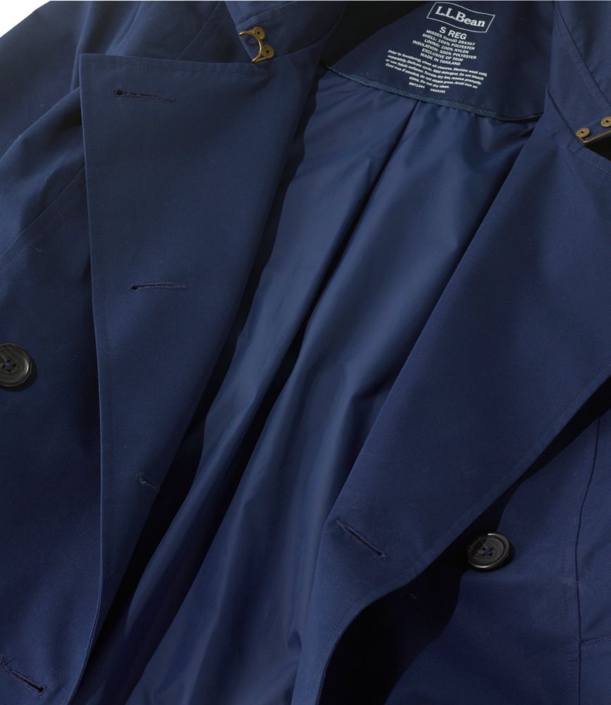 ll bean trench coat