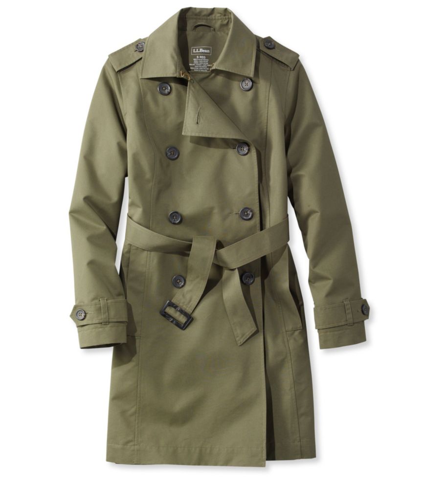 ladies mac coat with hood