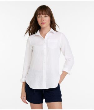Women's Premium Washable Linen Shirt, Tunic