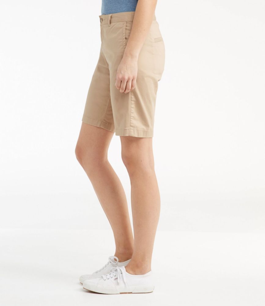 Women's Washed Chino Bermuda Shorts