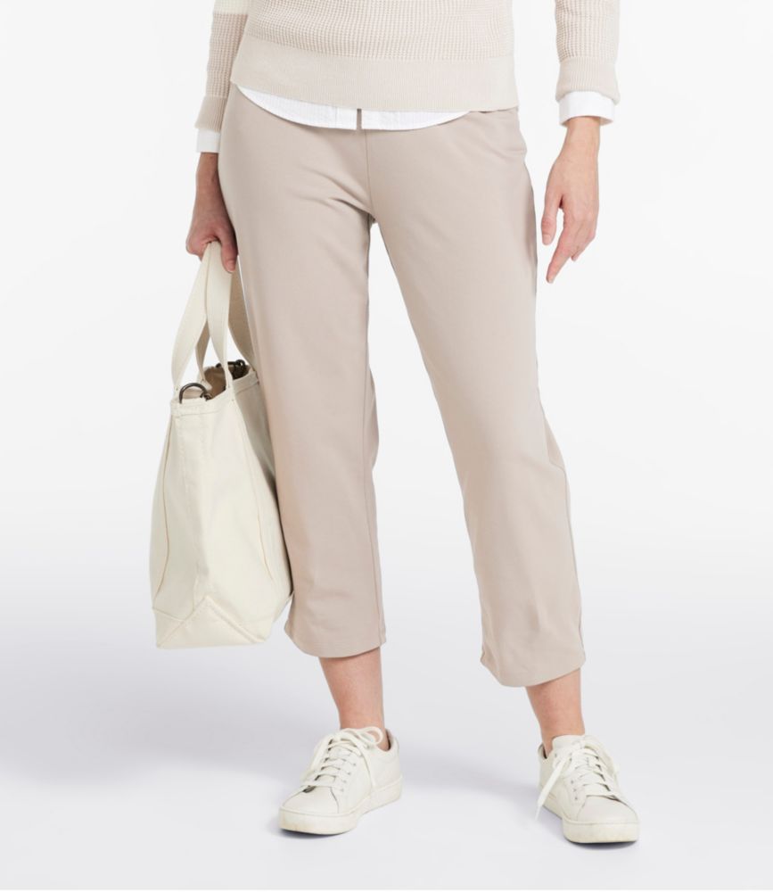 Perfect Fit Pants, Straight-Leg Crop