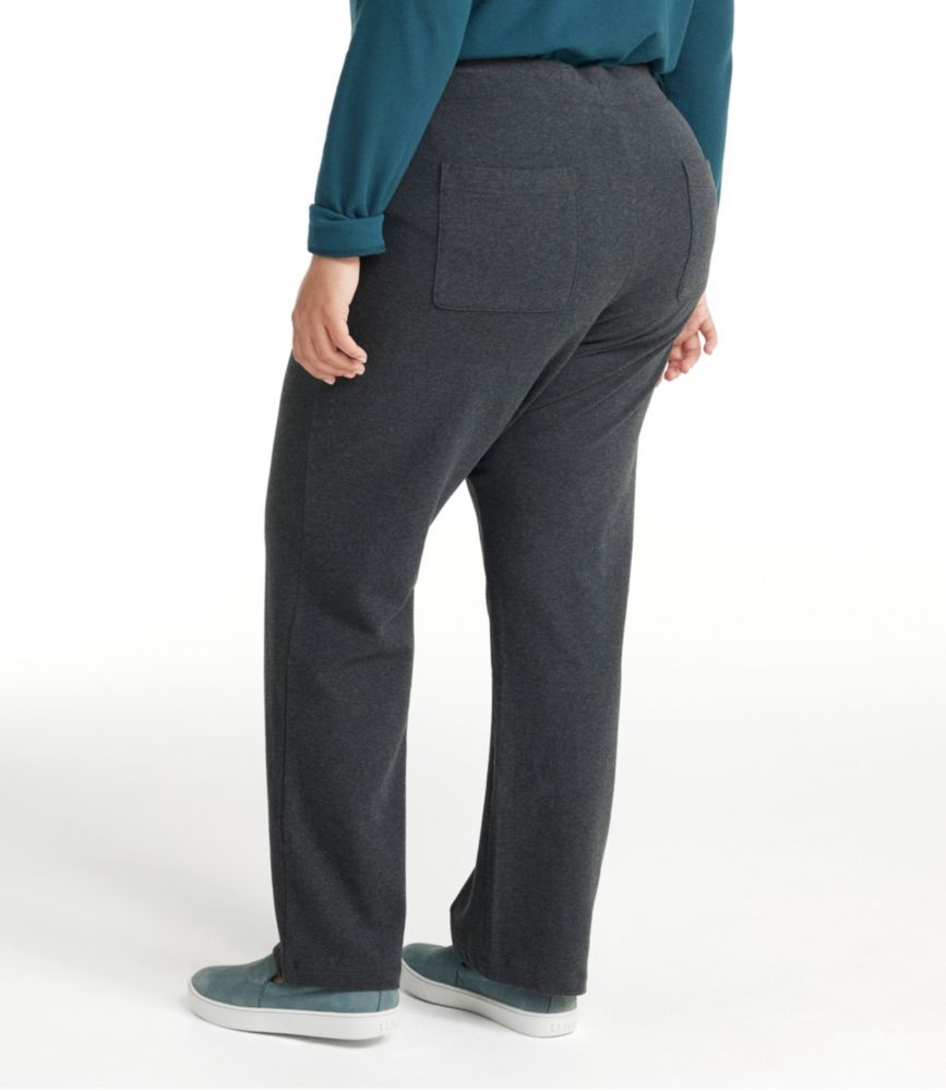 Women's Ultrasoft Sweats, Straight-Leg, Ink Black, small image number 3