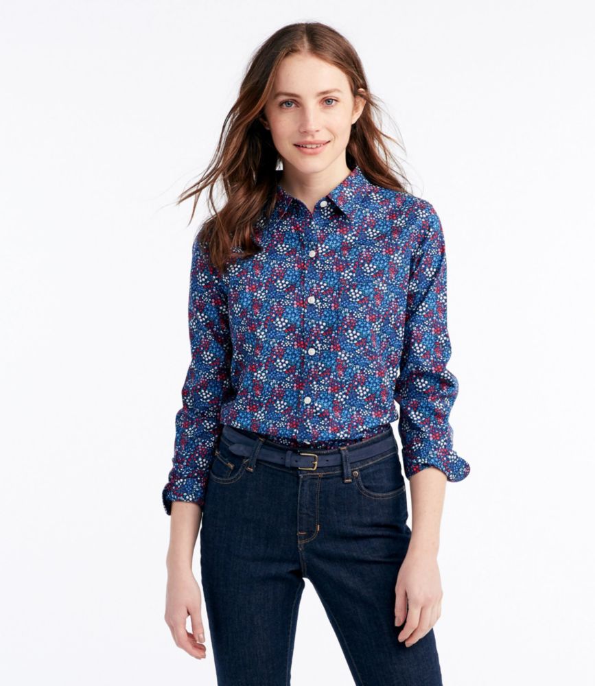 floral oxford shirt