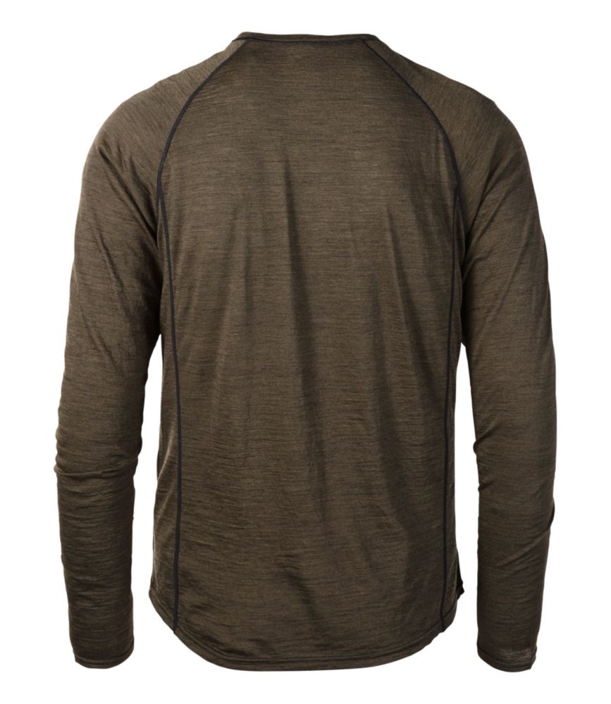 Men's Cresta Wool Ultralight 150 Base Layer, LongSleeve Stripe Base